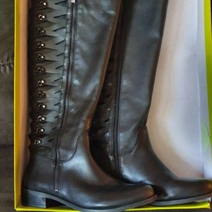 Gianni Bini Picard style Black Boots
